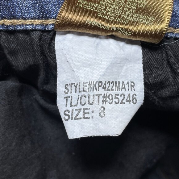Kut from the Kloth Jeans Womens Sz 8 Blue Katy Boyfriend Mid Rise Denim 30x28 - Picture 12 of 12